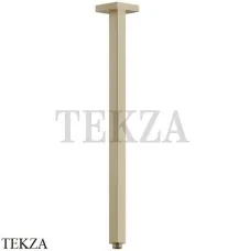 Newform Кронштейн для душа квадратный потолочный L=500 26520.59.098, PVD Br. Pale Gold