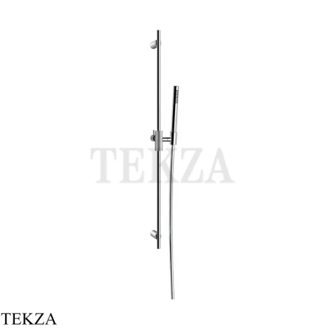 Gessi ANELLO Штанга в комплекте с душевой лейкой 63484-031, хром глянец