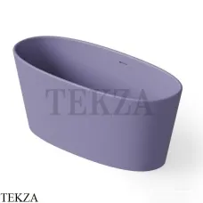 Dea Design Nature Ванна отдельностоящая овальная 158x70 Solid Surface DD8602 1580 14, Lilac №14