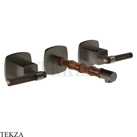 Gessi Jacqueline Смеситель для раковины, внешняя часть 77290-707, black хром Brush