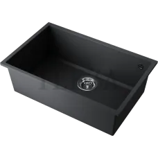 Omoikiri Tedori 66-U Кухонная мойка Tetogranit прямоугольная 4993972 черный