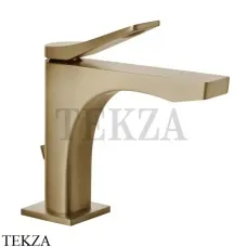Gessi RILIEVO Смеситель для раковины, с донным клапаном 59001-726, Warm Bronze Br