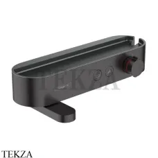 Hansgrohe ShowerTablet Select Термостат для ванны с изливом 24340670, черный матовый
