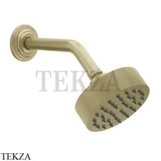 Gessi VENTI20 Верхний душ 118 с настенным креплением 65156-727, Brass Br. PVD