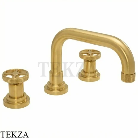 Nicolazzi Arena Смеситель для раковины, без гарнитура 3318TCSG44, Satin Gold