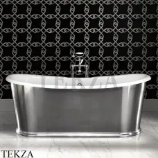 Devon&Devon Regal Ванна чугунная DEREGAL облицована листовым полированным алюминием