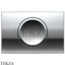 Geberit Delta11 Клавиша смыва, пластик 115.120.21.1, хром глянец, для бачка UP100