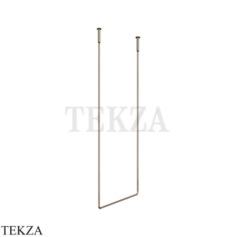 Gessi Goccia Потолочный полотенцедержатель 60 см 38143-708, Copper Br. PVD