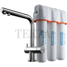 Omoikiri Nagano + Pure drop Lite Комплект смеситель+фильтр 4146.8028 C хром глянец