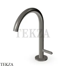 Zucchetti Isy22 Смеситель для раковины прогрессивный, без гарнитуры ZIS2812.C51, brushed metal black