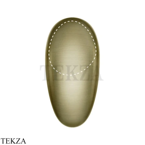 Gessi Equilibrio Излив для раковины на столешницу 52001-727, Brass Br. PVD