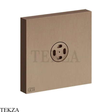 Gessi Rettangolo shower BODY JETS Боковая форсунка с распылителем 32979-708, Copper Brushed PVD