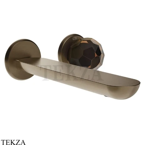 Gessi Perle Смеситель для раковины, внешняя часть 74288-761, бронза Coffee