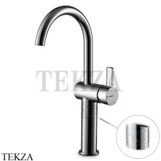 Newform Blink Chic luxury Смеситель для раковины высокий, без гарнитура 71115.58.063, PVD Gun metal