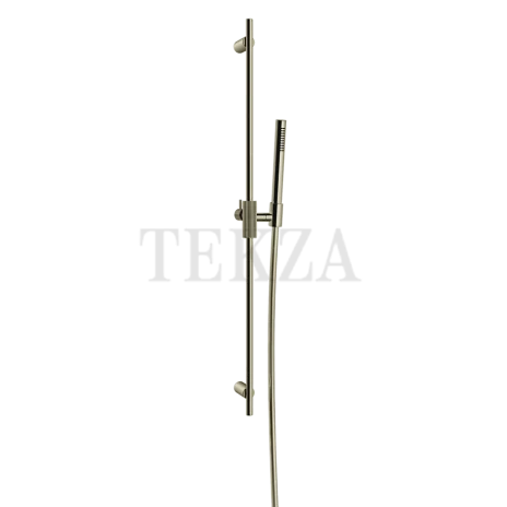 Gessi INGRANAGGIO Штанга в комплекте с душевой лейкой 63584-720, Nickel PVD