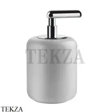 Gessi Goccia Дозатор для жидкого мыла, белая керамика 38037-031, хром глянец