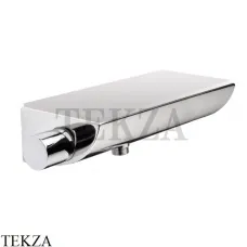 Bossini Teo Смеситель для душа с полкой из стекла, внешняя часть V40003.030, хром глянец