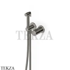 Zucchetti Todd Гигиенический душ с отдельным смесителем ZTD417.C51, brushed metal black