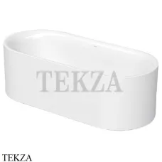 BETTE BetteLux Oval SILHOUETTE Ванна отдельностоящая из стали 3467-000CFXXS, белый глянец