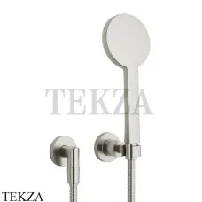 Dornbracht TARA Душевой гарнитур 3 режима, с отдельными розетками 27803892-06, платина матовая