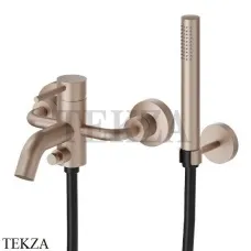 Newform XT Смеситель для ванны с изливом, с гарнитуром, 4240C.M0.072, Copper satin