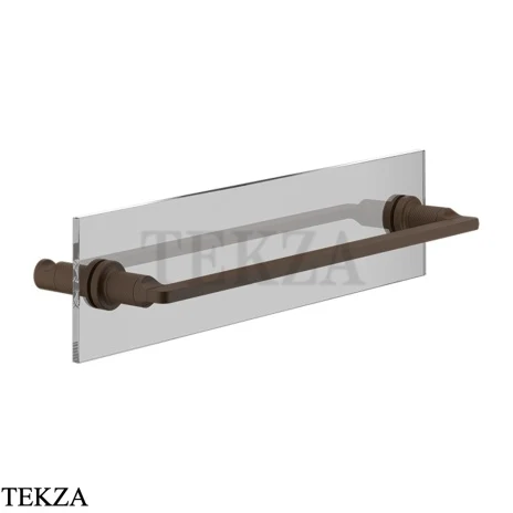 Gessi INCISO accessories Полотенцедержатель для крепления на стекло, 45 см 58615-845, Dark Bronze
