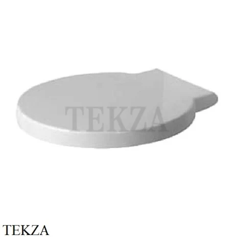 Duravit Starck 1 Сиденье для унитаза сиденье микролифт SoftClose 0065880099, белый глянец