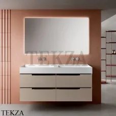 Oasis PROFILO Модульная мебель для ванной комнаты 10 с двойной раковиной