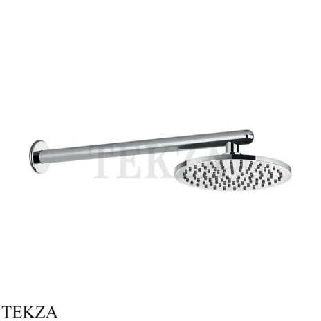 Gessi Goccia Верхняя лейка с кронштейном D20 см 33655-031, хром глянец