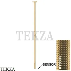 Gessi 316 CESELLO Потолочный электронный смеситель для раковины 54424-727, Brushed Brass