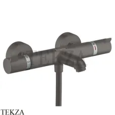 Hansgrohe Ecostat Comfort Термостатический смеситель для ванны 13114340, черный хром brushed