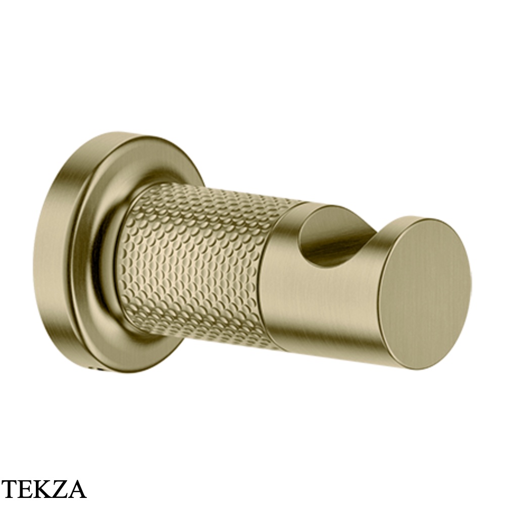 Gessi INCISO accessories Крючок для халата и полотенца 58521-727, Brushed Brass PVD
