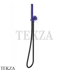 Zucchetti Душевой гарнитур, стержневая лейка, вывод Z93930.L5, blu mediterraneo