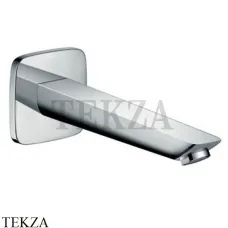 Hansgrohe Logis Излив для ванны настенный 71410000, хром глянец Hansgrohe Logis Излив для ванны настенный 71410000, хром глянец