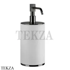 Gessi VENTI20 Дозатор для жидкого мыла настольный белый 65437-706, Black Metal PVD