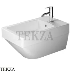 Duravit Vero AIR Биде подвесное, 1 отверстие под смеситель 2274150000, белый глянец