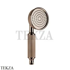 Gessi VENTI20 Душевая лейка с защитой от известкового налёта 65154-030, Copper глянец