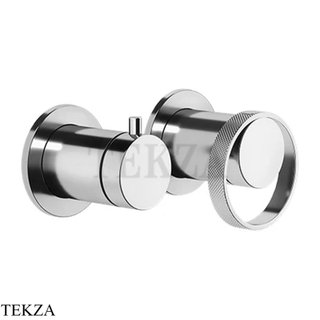 Gessi ANELLO Смеситель для душа с переключателем 2 потока ванна-душ 63380-031, хром глянец