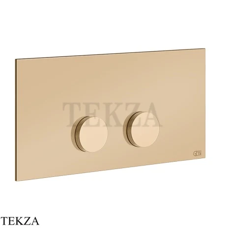 Gessi ANELLO Клавиша смыва для инсталляции viega prevista, Villeroy&Boch 54633-735, Warm Bronze PVD