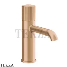 Gessi Habito RIGATO Смеситель для раковины, без донного клапана 70502-735, Warm Bronze