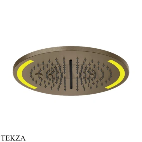 Gessi COLOUR Накладная душевая панель 350, 4 функции 57878-761, Coffee Bronze Br. PVD