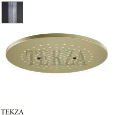 Gessi MINIMALI Накладная душевая панель 350, 1 функция 57018-727, Brushed Brass