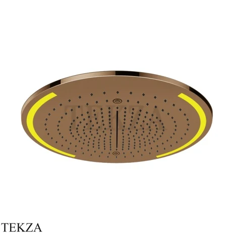 Gessi COLOUR Накладная душевая панель 500, 4 функции 57980-030, Copper PVD