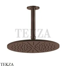 Gessi INCISO SHOWER Верхняя душевая лейка с кронштейном 58252-845, Dark Bronze