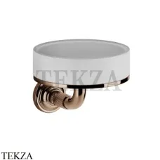 Gessi VENTI20 Мыльница настенная белая 65401-030, Copper глянец