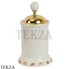 Migliore Provance Баночка настольная для ванных принадлежностей 17685, золото глянец