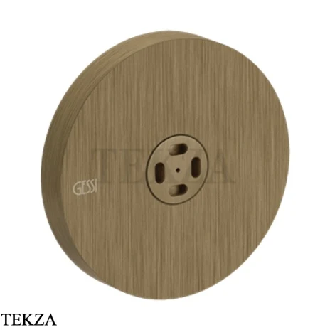 Gessi INCISO SHOWER Боковая форсунка с распылителем 32977-713, Antique Brass