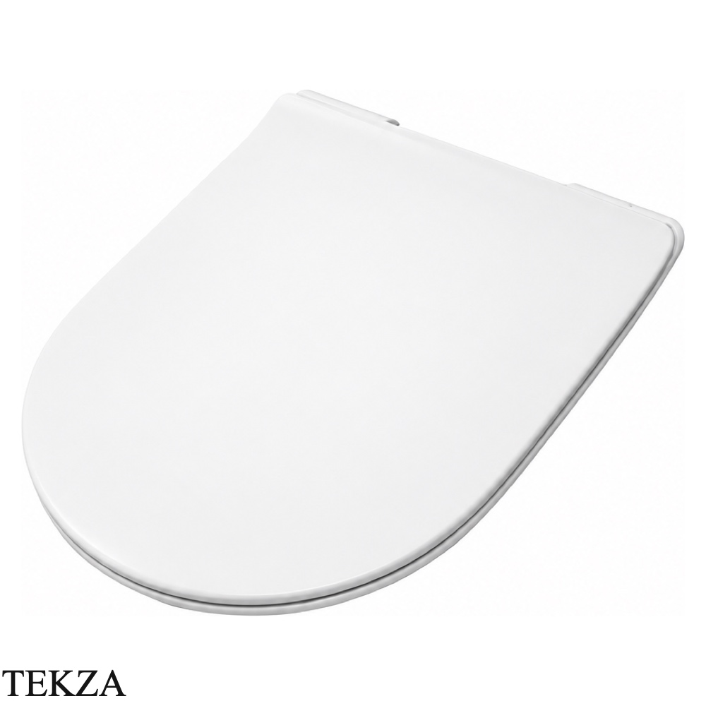 ArtCeram File 2.0 сиденье с крышкой Slim быстросъёмное с микролифтом FLA014 05, белый матовый