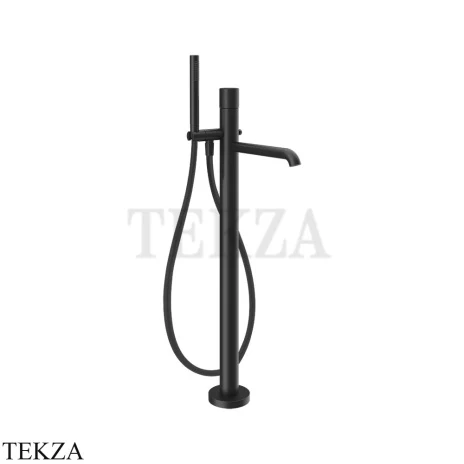Gessi Habito UNITO Смеситель для ванны напольный, внешняя часть 70028-299, Matte Black