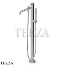 Zucchetti Pan Смеситель для ванны напольный, внешняя часть ZP6622.C8, nickel глянец